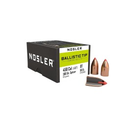 Nosler 31456 Ballistic Tip  458Cal 300gr Spitzer Point 50Box