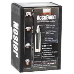 Nosler 54951 AccuBond  7mm 150gr Spitzer Point 50Box