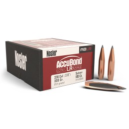 Nosler 58518 AccuBond Long Range 338Cal 300gr Spitzer Point 100Box