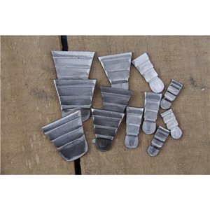 Flat Steel Axe Handle Wedges