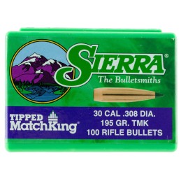 Sierra 7795 Tipped MatchKing  30Cal 155gr Tipped MatchKing 100Box