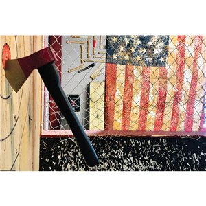 Thunderbird Throwing Axe Purp