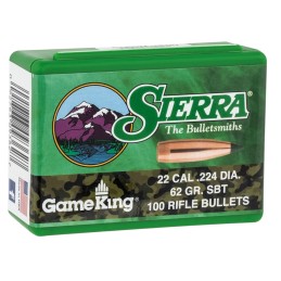 Sierra 9362 GameKing  62gr Spitzer Boat Tail 100Box