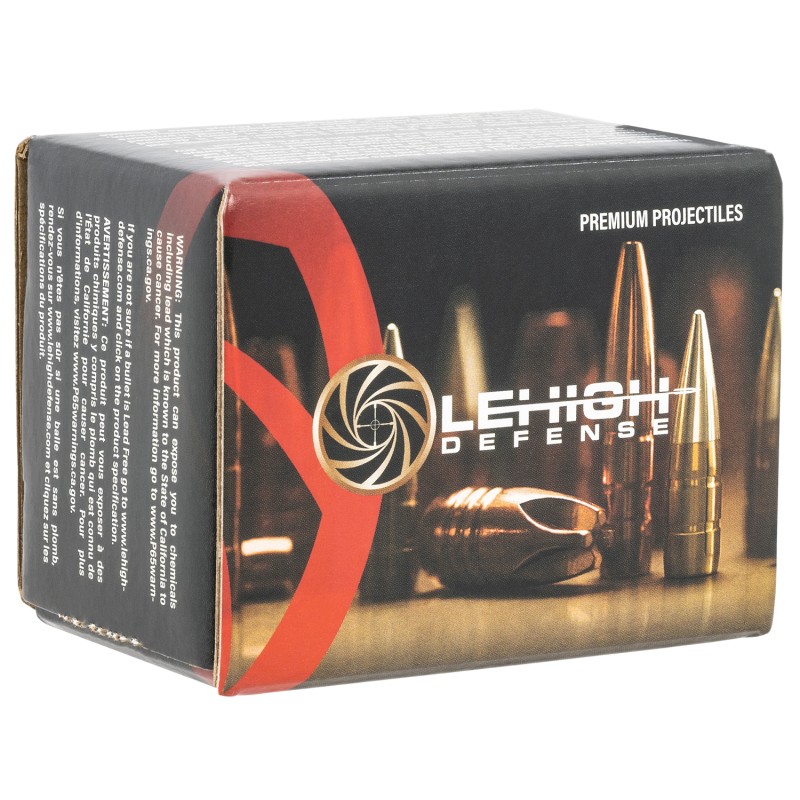 Lehigh Defense 05243085CUSP Controlled Chaos 6mmCreedmoor243Win243WSSM6mm 85gr 50Box