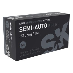 SK 420148 SemiAuto Rilfe  22LR 40gr 50 Per Box100 Case