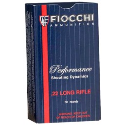 Fiocchi 22FHPSUB Shooting Dynamics Subsonic 22LR 38gr HollowPoint 50 Per Box100 Case