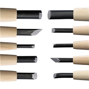 Woodcarving Knife 10pcs Set