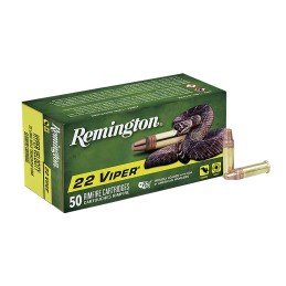 Remington Ammunition 21080 Viper Rimfire 22LR 36gr Truncated Cone Solid 50 Per Box100 Case