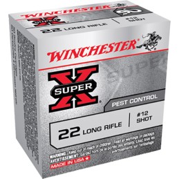 Winchester Ammo X22LRS Super X  22LR 12Shot 50 Per Box100 Case