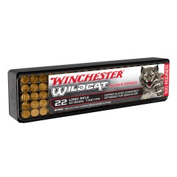 Winchester Ammo WW22LRSSD Wildcat Super Speed 22LR 40gr Copper Plated DynaPoint 100 Per Box20 Case