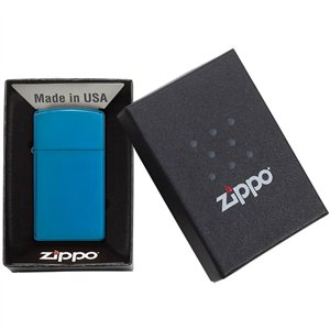 Slim Blue Lighter