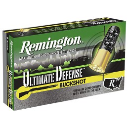 Remington Ammunition 20633 Ultimate Defense Buckshot 12Gauge 3 00Buck Shot 5 Per Box20 Case