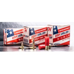 Winchester Ammo USA1200VP USA Valor 12Gauge 2.75 9Pellets 00Buck Shot 25 Per Box10 Case Limited