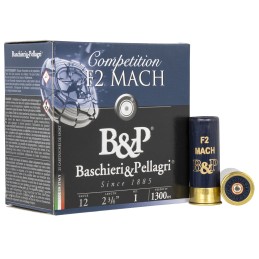 BP 12B1F2H7 Competition F2 Mach 12Gauge 2.75 1oz 7.5Shot 25 Per Box10 Case