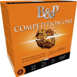 BP Ammunition 12B1CP9 Competition One  12Gauge 2.75 1oz 9Shot 25 Per Box10 Case