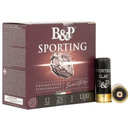 BP 12B1SCL7 Sporting Clay  12Gauge 2.75 1oz 7.5Shot 25 Per Box10 Case