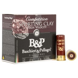 BP 12B8SH75 Sporting Clay  12Gauge 2.75 1 18oz 7.5Shot 25 Per Box10 Case