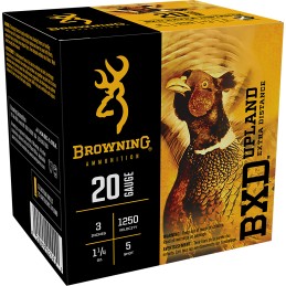 Browning Ammo B193512035 BXD Upland 20Gauge 3 1 14oz 5Shot 25 Per Box10 Case