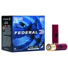 Federal H2895 GameShok Heavy Field 28Gauge 2.75 1oz 5Shot 25 Per Box10 Case