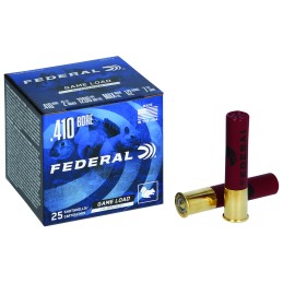 Federal H41275 GameShok High Brass 410Gauge 2.50 12oz 7.5Shot 25 Per Box10 Case