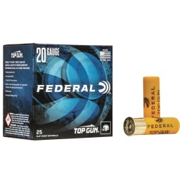 Federal TG209 Top Gun  20Gauge 2.75 78oz 9Shot 25 Per Box10 Case