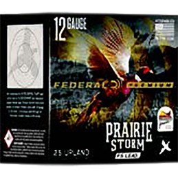 Federal PFX126FS5 Premium Prairie Storm FS 12Gauge 2.75 1 14oz 5Shot 25 Per Box10 Case