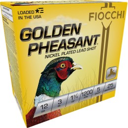 Fiocchi 123GP5 Golden Pheasant Extrema 12Gauge 3 1 34oz 5Shot 25 Per Box10 Case