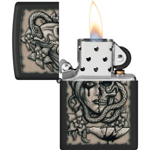 Gory Tattoo Design Lighter