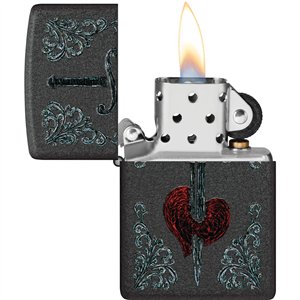 Heart Dagger Tattoo Lighter