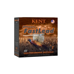 Kent Cartridge K123UFL504 Ultimate Fast Lead 12Gauge 3 1 34oz 4Shot 25 Per Box10 Case