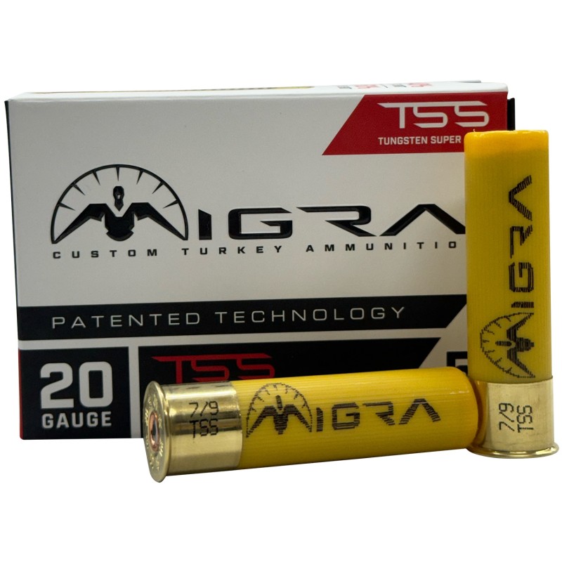 Migra Ammunitions T2079158 TSS Turkey  20Gauge 3 1 58oz 79Shot 5 Per Box10 Case