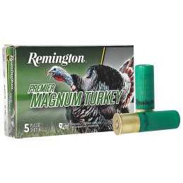 Remington Ammunition 26833 Premier Magnum Turkey 12Gauge 3.50 2 14oz 4Shot 5 Per Box20 Case