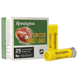 Remington Ammunition 20239 Gun Club  20Gauge 2.75 78oz 7.5Shot 25 Per Box10 Case