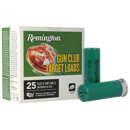 Remington Ammunition 20248 Gun Club  12Gauge 2.75 1 18oz 9Shot 25 Per Box10 Case