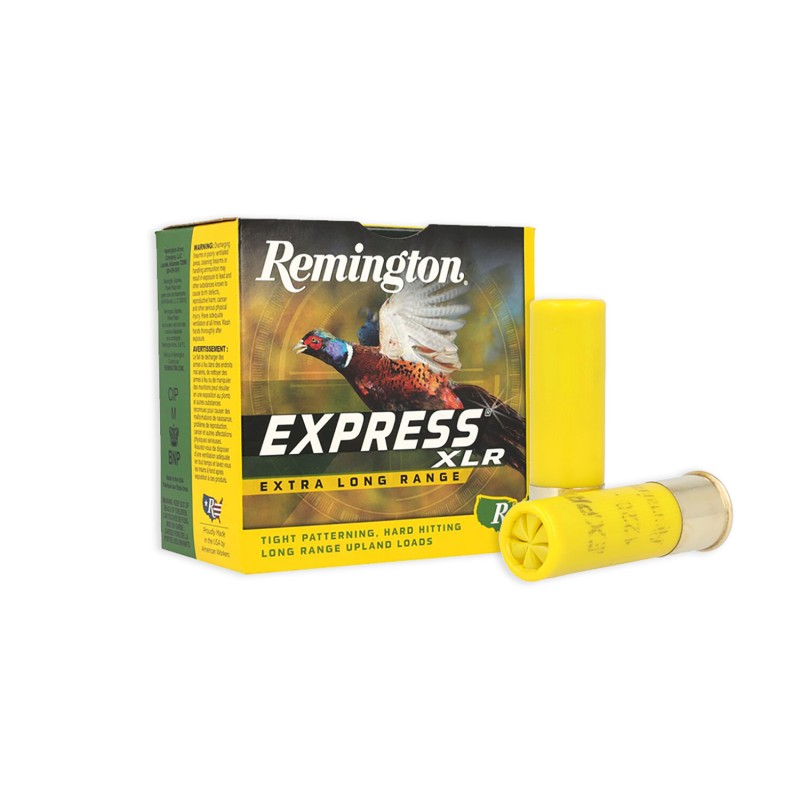 Remington Ammunition 20333 Express XLR  20Gauge 2.75 1oz 4Shot 25 Per Box10 Case