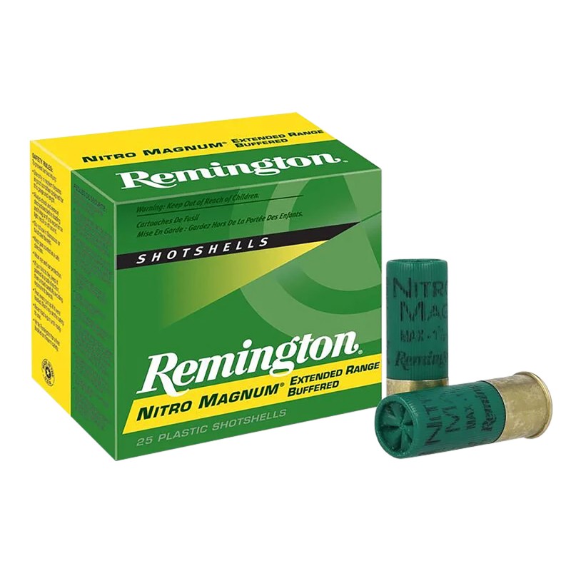 Remington Ammunition 20376 Nitro Magnum  12Gauge 3 1 58oz 6Shot 25 Per Box10 Case