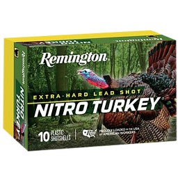 Remington Ammunition 26688 Nitro Turkey  12Gauge 2.75 1 12oz 5Shot 10 Per Box10 Case