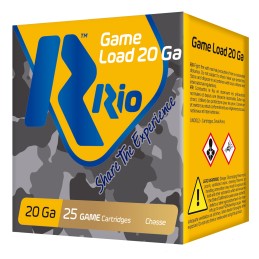 Rio Ammunition RC2075 Game Load  20Gauge 2.75 1oz 7.5Shot 25 Per Box10 Case