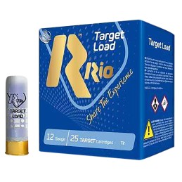 Rio Ammunition TG369 Target Load High Velocity 12Gauge 2.75 1 14oz 9Shot 25 Per Box10 Case