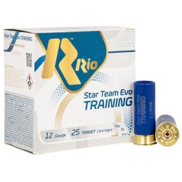 Rio Ammunition STT3275 Star Team EVO Training 12Gauge 2.75 1 18oz 7.5Shot 25 Per Box10 Case