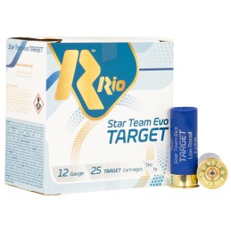 Rio Ammunition STT32LR75 Team Target  12Gauge 2.75 1 18oz 7.5Shot 25 Per Box10 Case