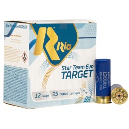 Rio Ammunition STT32LR8 Team Target  12Gauge 2.75 1 18oz 8Shot 25 Per Box10 Case