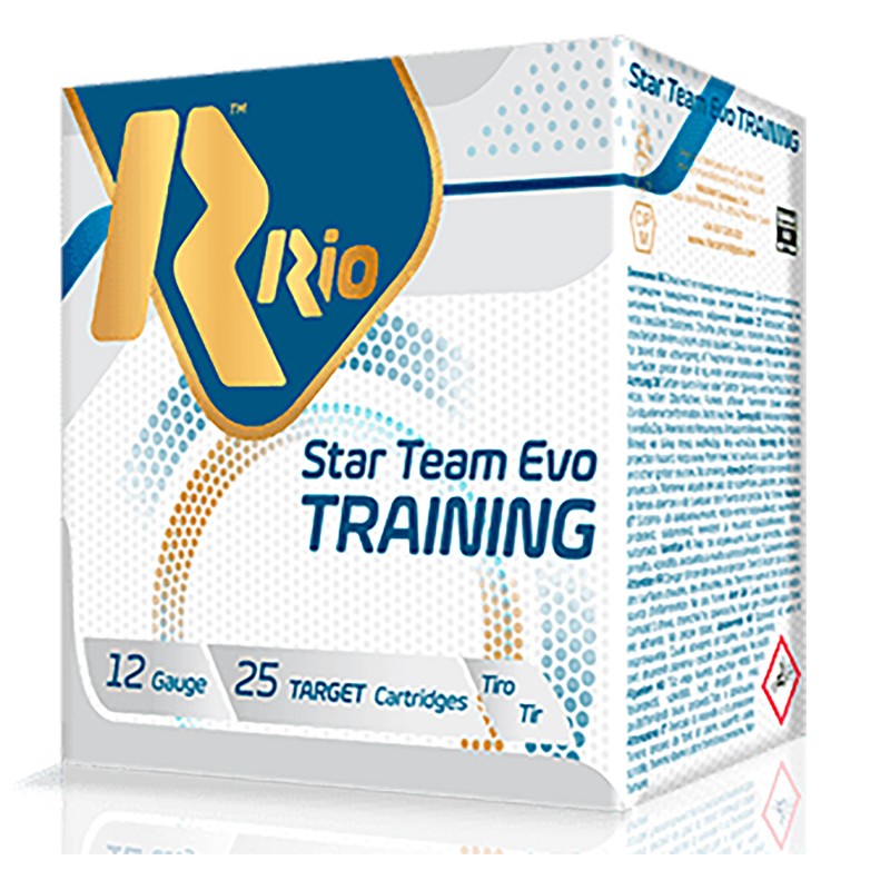 Rio Ammunition STT2875 Star Team EVO  12Gauge 2.75 1oz 7.5Shot 25 Per Box10 Case