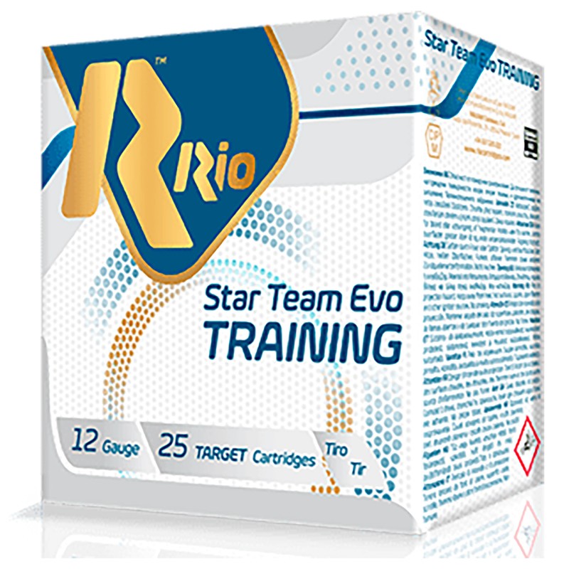 Rio Ammunition STT288 Star Team EVO  12Gauge 2.75 1oz 8Shot 25 Per Box10 Case