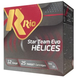 Rio Ammunition STH2875 Star Team EVO  12Gauge 2.75 1oz 7.5Shot 25 Per Box10 Case