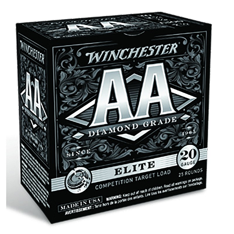 Winchester Ammo AADG207 AA Diamond Grade Elite Trap 20Gauge 2.75 78oz 7.5Shot 25 Per Box10 Case