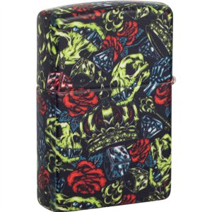 Skull Crown Design Lighter