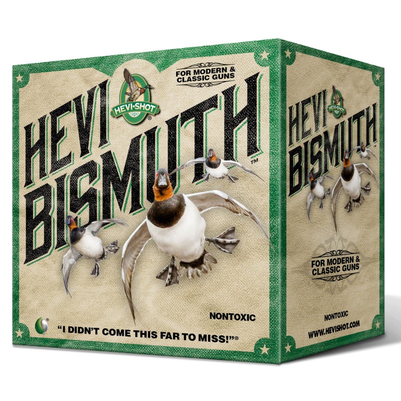 HEVIShot HS18706 HEVIBismuth  28Gauge 2.75 1oz Bismuth 6Shot 25 Per Box10 Case