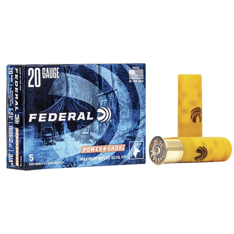 Federal P152FT Premium Freight Train 12Gauge 2.75 SlugShot 5 Per Box10 Case