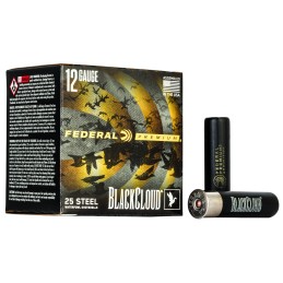 Federal PWBX134BB Black Cloud FS 12Gauge 3.50 1 12oz BBShot 25 Per Box10 Case